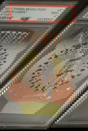 2017 Panini Revolution Lebron James Liftoff! PSA 9