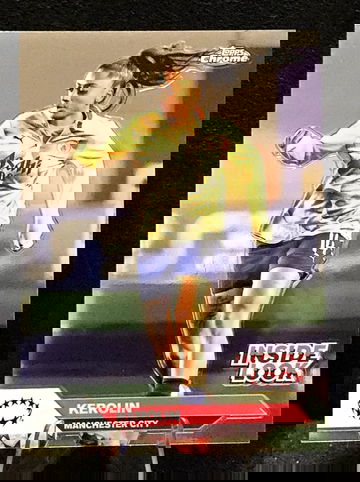 2024-25 Topps Chrome UWCL  INSIDE LOOK  Kerolin  IL-14  Manchester City