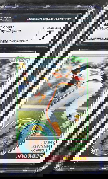 1983 Topps #482 Tony Gwynn CGC 7