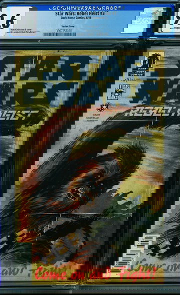 STAR WARS: REBEL HEIST #3, CGC 9.6 NM+