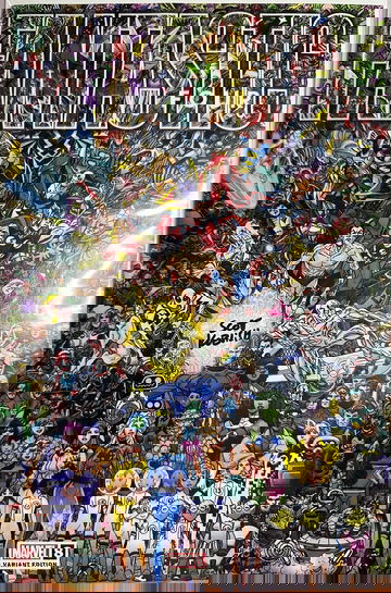 Fantastic Four #8 Wraparound Marvel 2023 NM Signed By Scott Koblish With CoA