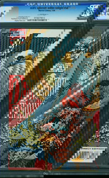 MARC SPECTOR: MOON KNIGHT #58, CGC 9.6 NM+