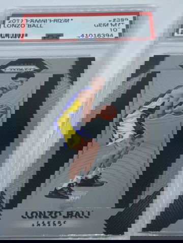 Lonzo Ball 2017 Prizm PSA 10