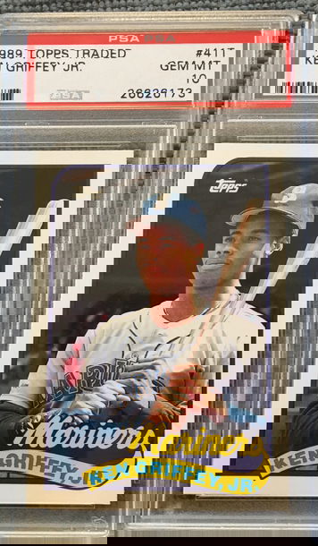 1989 Topps Traded #41T Ken Griffey Jr PSA 10