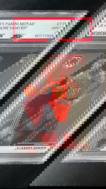2019 Mosaic De’andre Hunter PSA 9 