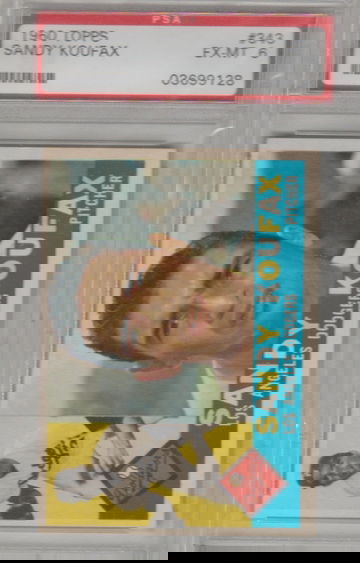 1960 Topps Sandy Koufax