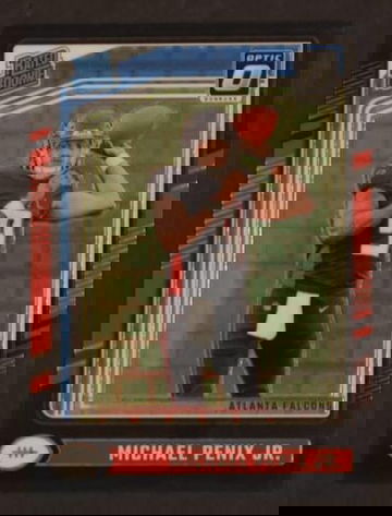 2023 Panini Optic #279 Michael Penix Jr. Rated Rookie Black Pandora 16/25