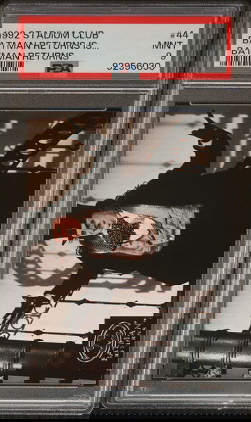 1992 Stadium Club Batman Returns Batman Returns Is... #44 PSA 9