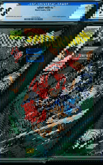 SPIDER-MAN #5, CGC 9.8 NM/MT -- HIGHEST GRADED