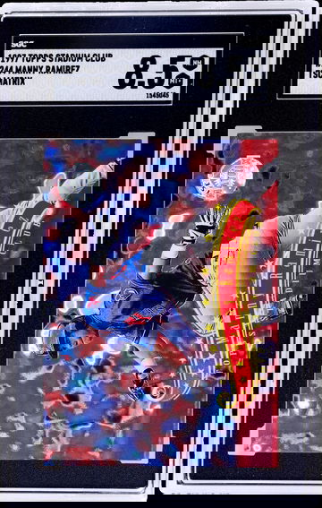 1997 Topps Stadium Club TSC Matrix Manny Ramirez #244 SGC 8.5