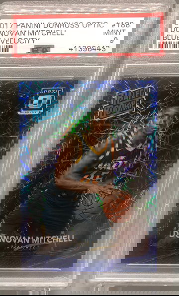 Donovan Mitchell 2017 Optic Blue Velocity 188