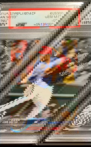 2018 Topps Update Juan Soto US300 PSA 10