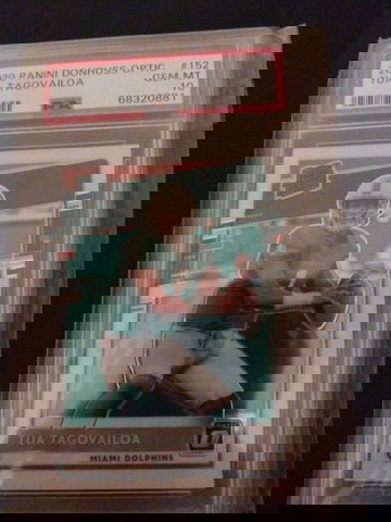 2020 Tua Tagovailoa Optic Rookie PSA 10