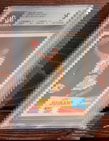 Kevin Durant Topps Rookie Variations 57-58