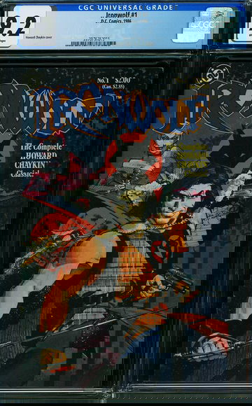 IRONWOLF #1, CGC 9.2 NM-