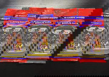 4x 2020-21 NBA Prizm Cello Fat Pack
