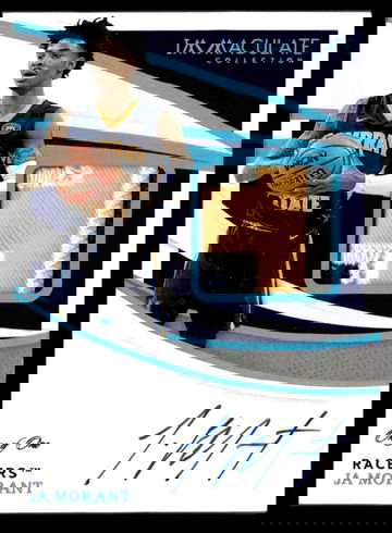 2021 Panini Immaculate Ja Morant #ISP-JA RPA 1/1