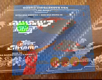 2008 Topps Chrome Basketball Box