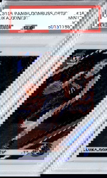 2019-20 Donruss Optic #16 Luka Doncic PSA 9