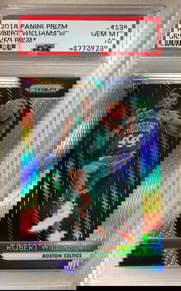 2018-19 Panini Prizm Silver Prizm Robert Williams III #138 PSA 10 RC