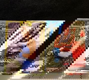 2025 Topps UFC Finest Intimidators Refractors  & Knockout  Tatiana Suarez