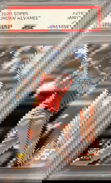 Yordan Alvarez Topps PSA 9 #276