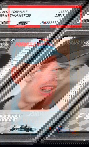 2004 Formule Sebastian Vettel Rookie PSA 9 MINT