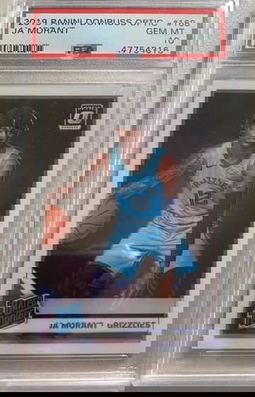 2019 Optic Ja Morant RC PSA 10