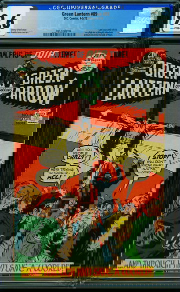 GREEN LANTERN #89, CGC 9.6 NM+