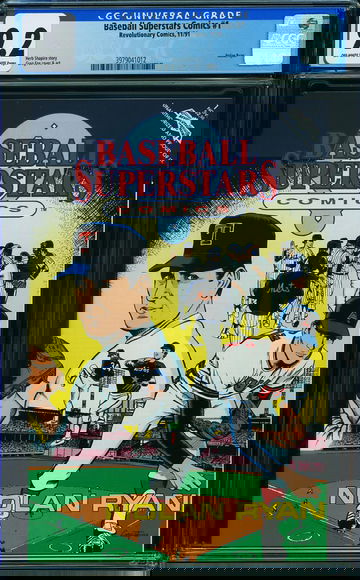 BASEBALL SUPERSTARS COMICS #1, CGC 9.2 NM-