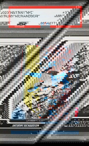 Anthony Richardson 2023 Panini NFL Rookie #3 Card 1 of 358 Colts PSA 9 Mint