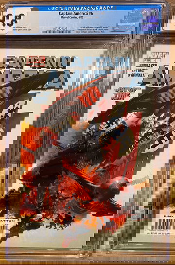 Captain America #6 CGC 9.8 1st Winter Soldier