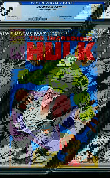 INCREDIBLE HULK #399, CGC 9.8 NM/MT -- HIGHEST GRADED!