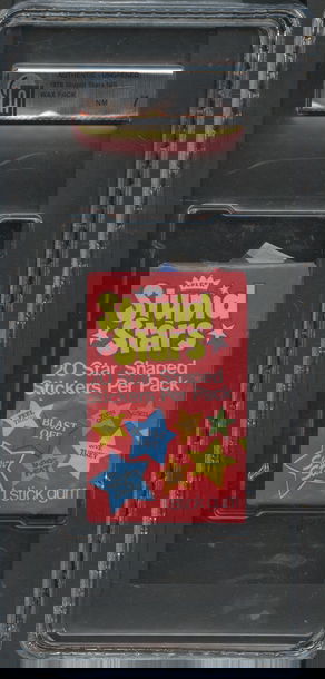 1976 Fleer Stupid Stars Wax Pack GAI 7