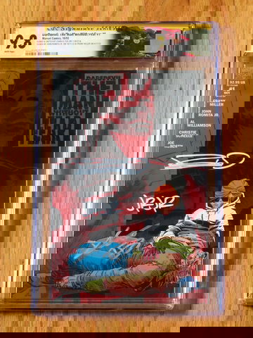 DAREDEVIL MAN WITHOUT FEAR #1 CGC SS 9.8 Signature Series Miller Janson Cox POP2