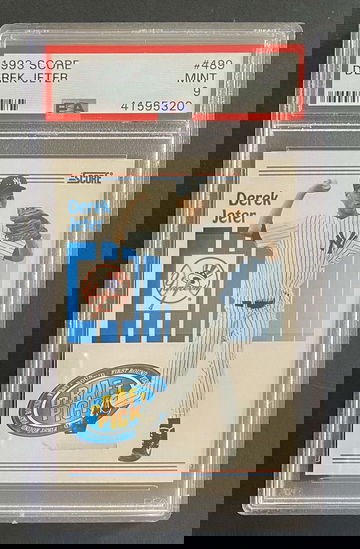 1993 Score Derek Jeter #489 PSA 9 - Rookie Card