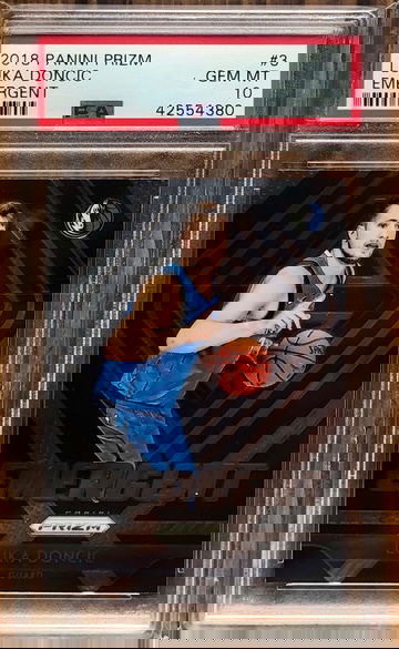 LUKA DONCIC 2018-19 Prizm Emergent Rookie PSA 10