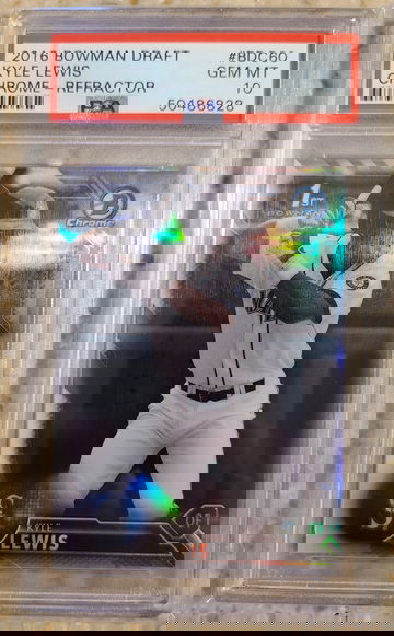 2016 Kyle Lewis Bowman Refractor 