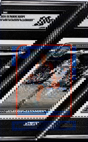 2024-25 Panini Hoops #126 Shai Gilgeous-Alexander SGC 10