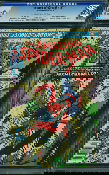 AMAZING SPIDER-MAN #161, CGC 9.2 NM-