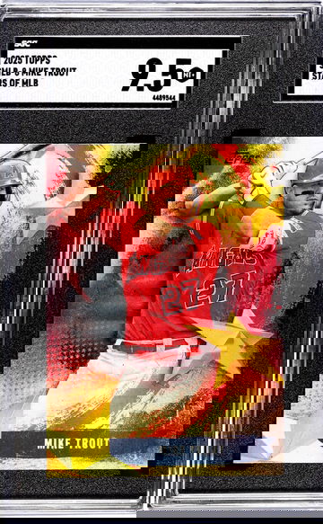 2025 Topps #SMLB-8 Mike Trout Stars of MLB SGC 9.5