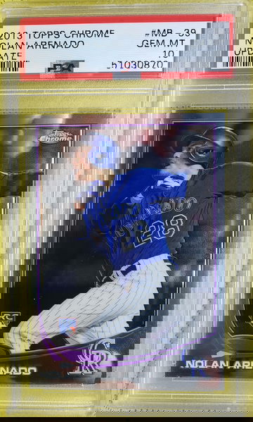 2013 Topps Chrome Update Nolan Arenado Rookie MB-39 PSA 10 Gem Mint