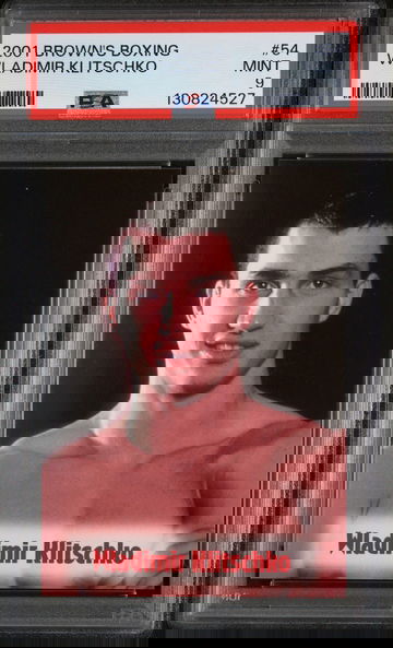 2001 Brown's Boxing Wladimir Klitschko #54 PSA 9