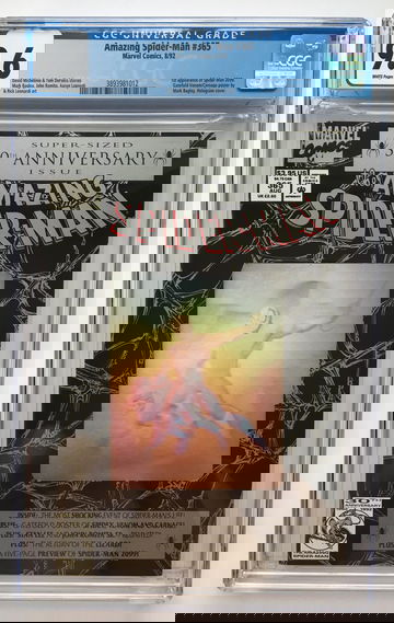 AMAZING SPIDER-MAN #365 CGC 9.6 1st  SPIDER-MAN 2099 FREE S/H.