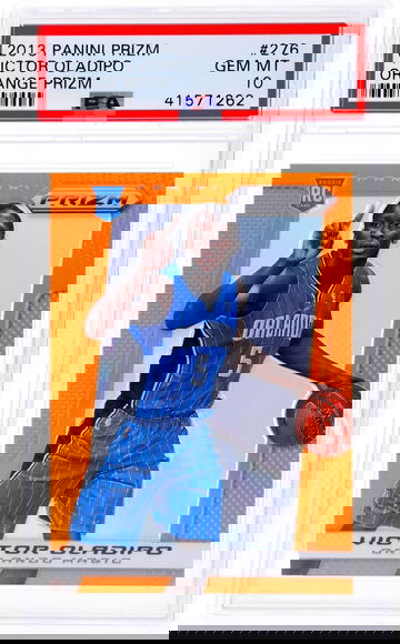 2013 Panini Prizm Victor Oladipo Orange Prizm /60 PSA 10