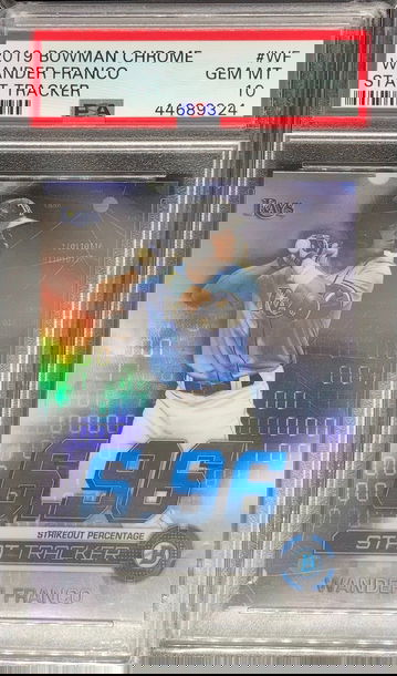 2019 Bowman Chrome Wander Franco PSA 10