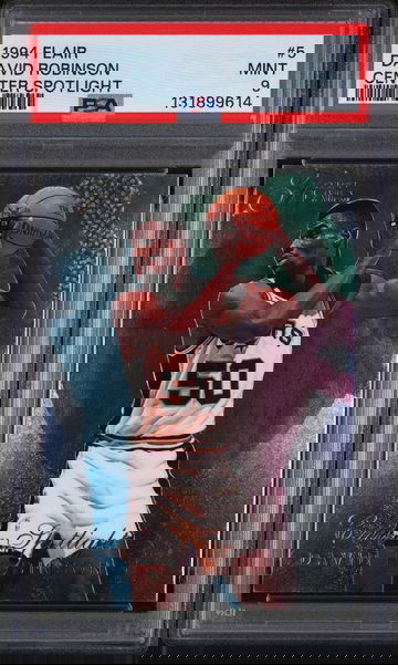 1994 Flair Center Spotlight David Robinson #5 PSA 9