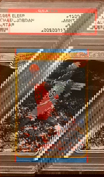 1988 Michael Jordan Fleer PSA 9