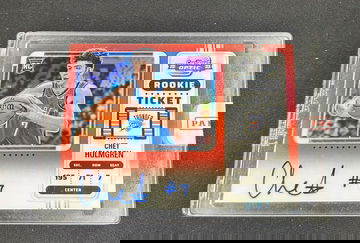 2022-23 Chet Holmgren Panini Contenders Optic Red Prizm Rookie Ticket Variation Auto /99 SEALED #131 RC Autograph