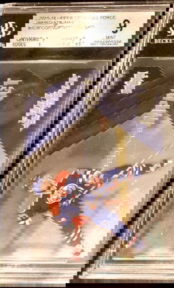 Connor McDavid 2015-16 Upper Deck Full Force Rookie Blueprint